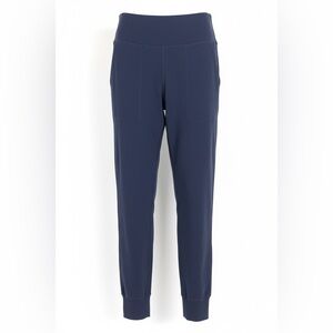 Women's Navy Ankle-Length Performance Pants
